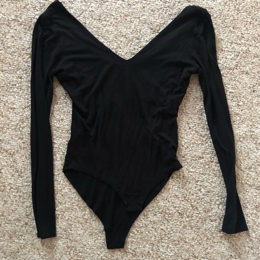 Vneck body suit